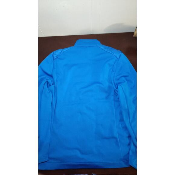 NIKE SPORTSWEAR FLEECE AEROLOFT GOLF BOMBER JACKET BLUE SIZE LARGE - Picture 3 of 8